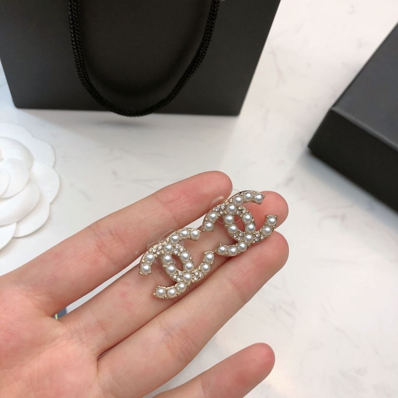 Ch*el earrings